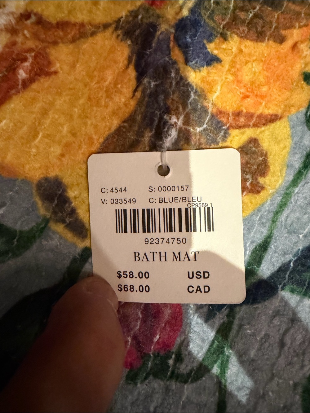 Nathalie Lete Anthropologie Marais Bath Mat! Brand new with tags! - Picture 7 of 10